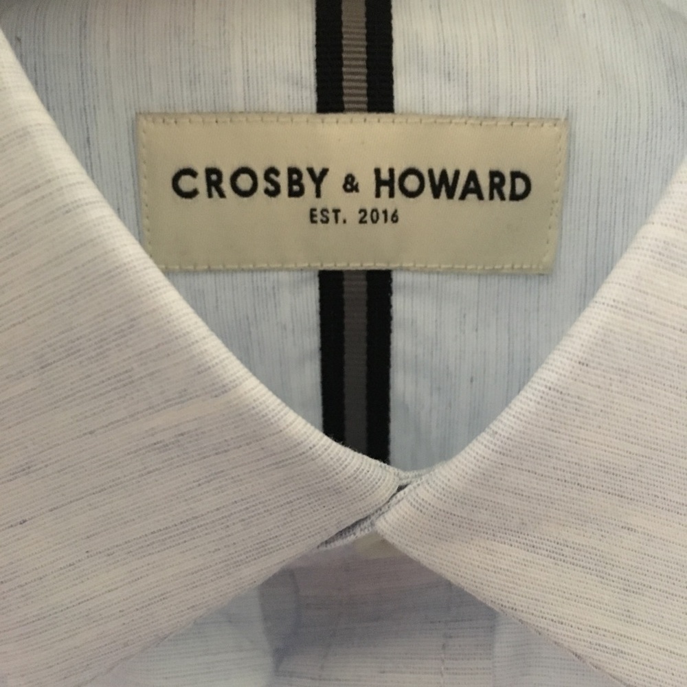 Men’s Crosby & Howard Long Sleeve Shirt, NWT